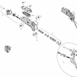 SRAM Piezas De Repuesto Para Palancas De Frenos Code R (B1) (2018)