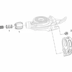 SRAM Piezas De Repuesto Palancas De Cambios X9 / X7 3x9 (2007-2012)
