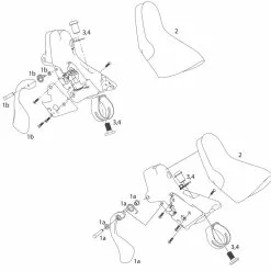 SRAM Piezas De Repuesto Palancas De Cambios/frenos Rival / Apex (2007-2012)