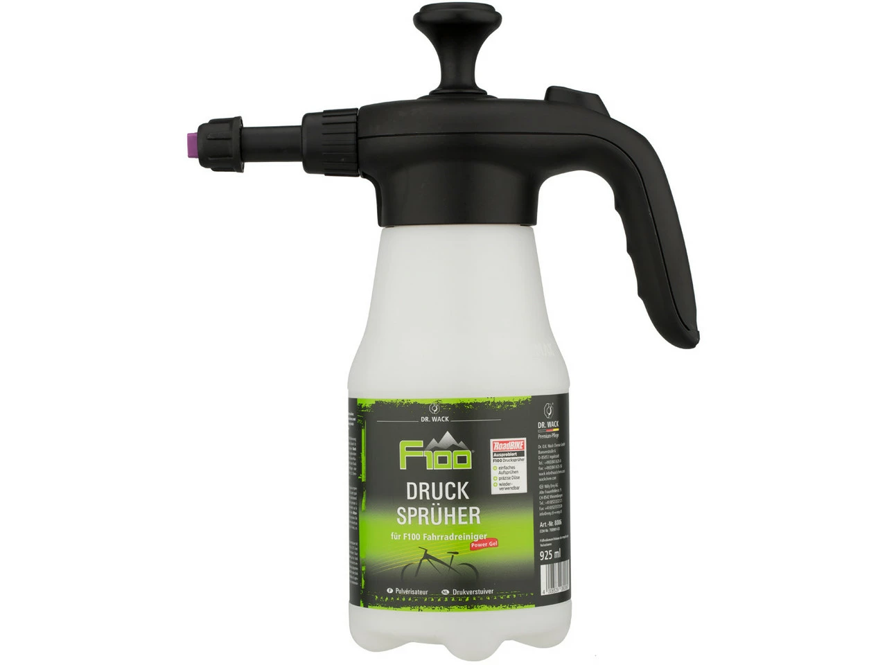 Dr. Wack Pulverizador De Presión Vacío F100 1 Dr. Wack Pulverizador De Presión Vacío F100