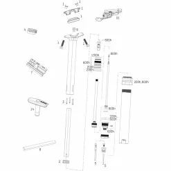 ROCKSHOX Piezas De Repuesto Para Tijas De Sillín Reverb Stealth (C1 / 2020)