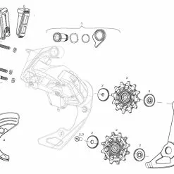 SRAM Pieza De Repuesto Red / Sistema De Cambios Force ETap AXS
