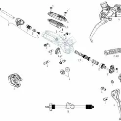 SRAM Piezas De Repuesto Para Palanca De Frenos G2 RSC (A1) (2020)