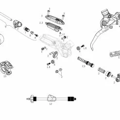SRAM Piezas De Repuesto Para Palanca De Frenos G2 Ultimate (A1) (2020)