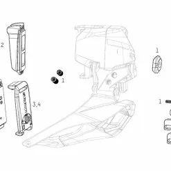 SRAM Piezas De Repuesto Para Desviador Red / Force ETap AXS