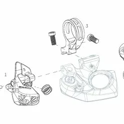 SRAM Piezas De Repuesto Para Palanca De Frenos/cambios XX1 / X01 Eagle AXS