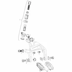 SRAM Piezas De Repuesto Para Frenos Red 2013