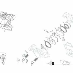 SRAM Piezas De Repuesto P. Pinza De Frenos Level TLM / Ultimate (B1) (2020)