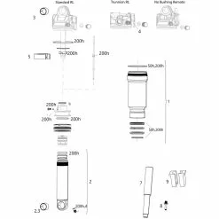 ROCKSHOX Piezas De Repuesto SIDLuxe (A1 / 2021)