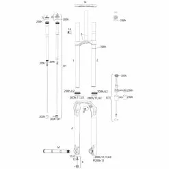 ROCKSHOX Piezas De Repuesto BoXXer (C1 / 2019)