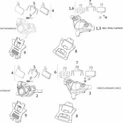 SRAM Piezas De Repuesto Para Pinzas De Frenos Red / Force / Rival ETap AXS