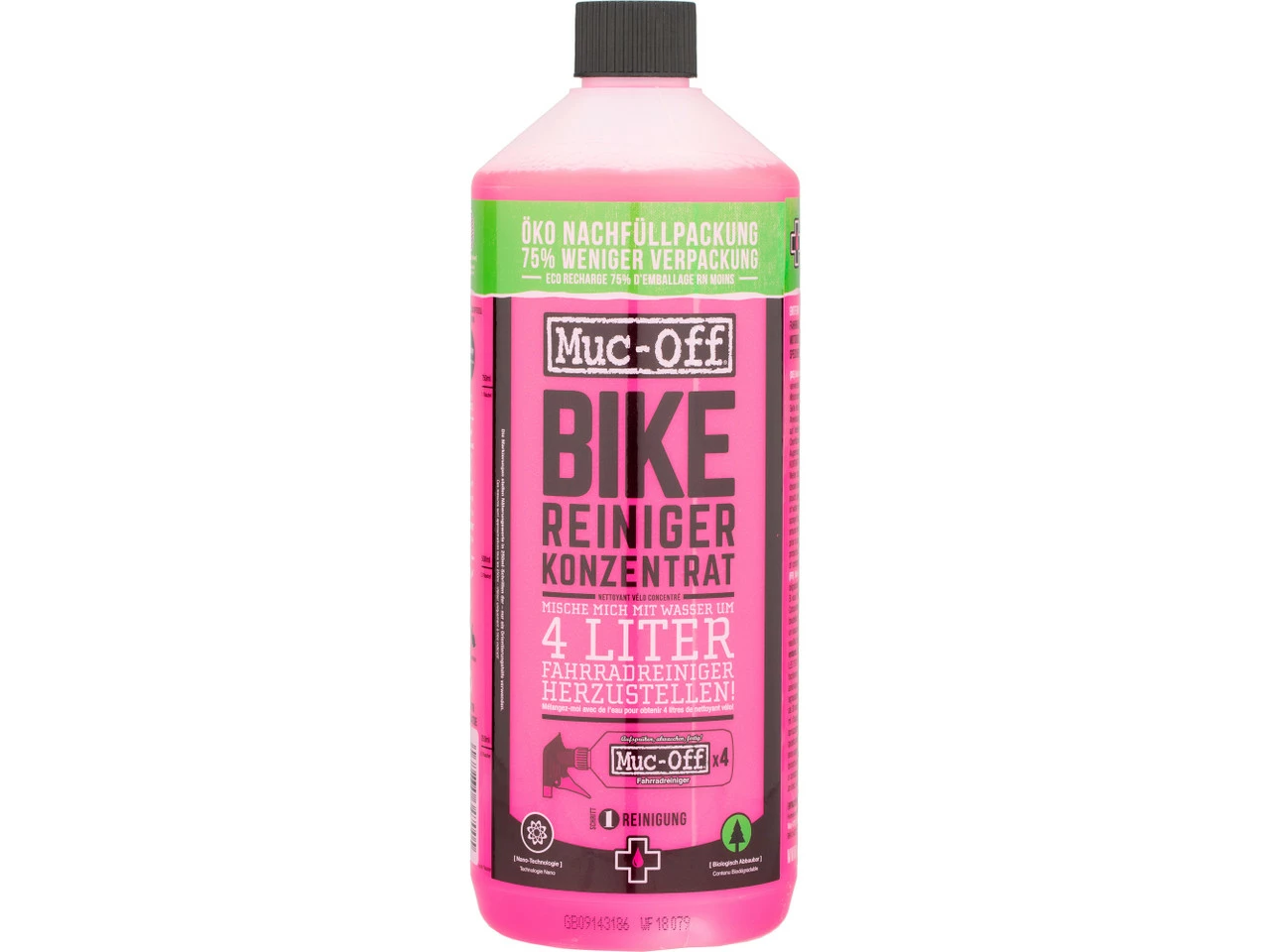 Muc-Off Concentrado De Relleno Nano Gel Para Bike Cleaner 2 Muc-Off Concentrado De Relleno Nano Gel Para Bike Cleaner - Imagen 2