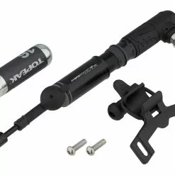 Topeak Mini Bomba HybridRocket HP Mini Con CO2-Inflator -Tornillos & Material de montaje Tienda de ventas 457008