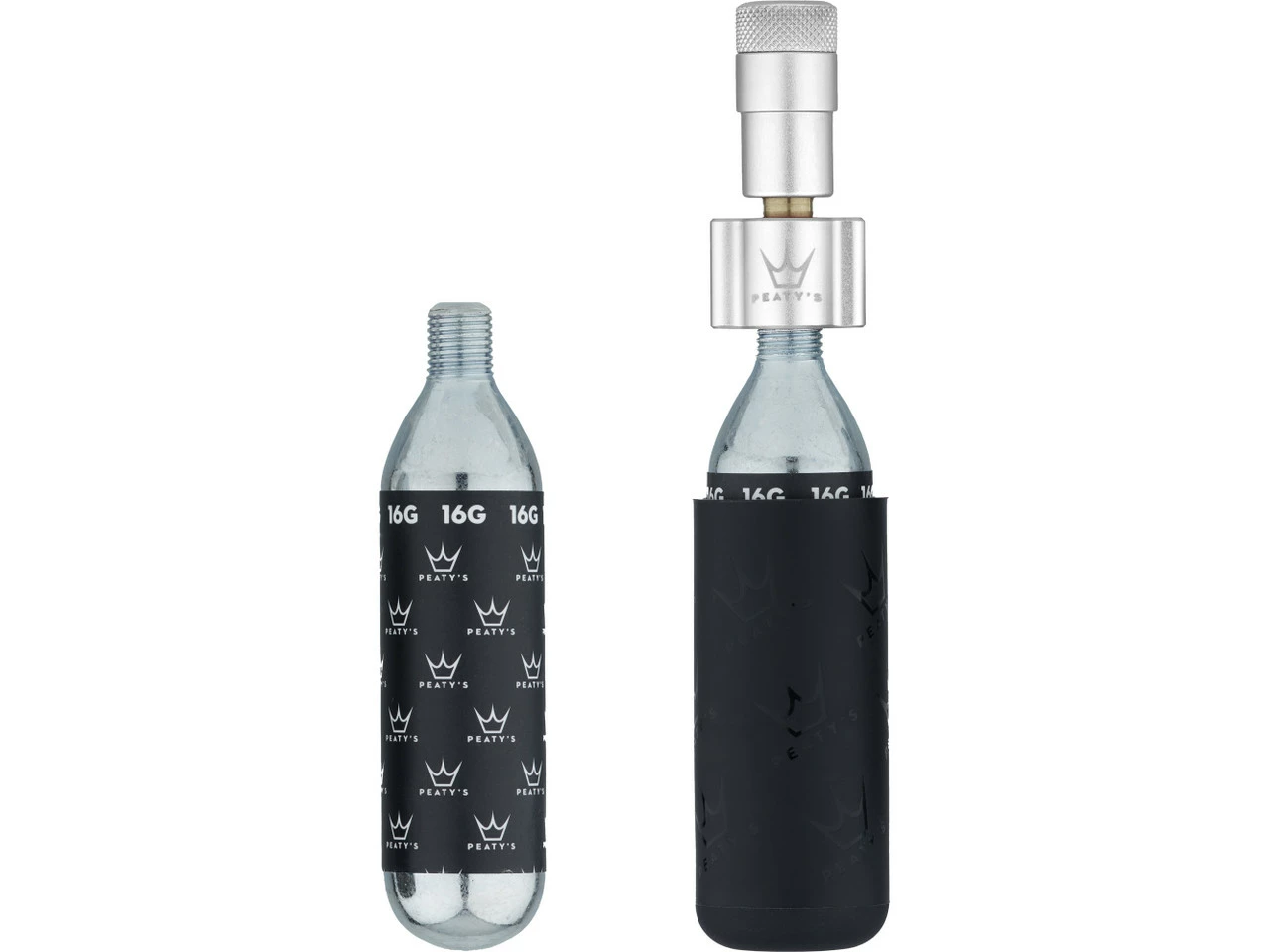 Peatys Bomba De Cartucho Holeshot CO2 Tyre Inflator Kit + Cartucho De 16 G 7 Peatys Bomba De Cartucho Holeshot CO2 Tyre Inflator Kit + Cartucho De 16 G - Imagen 7