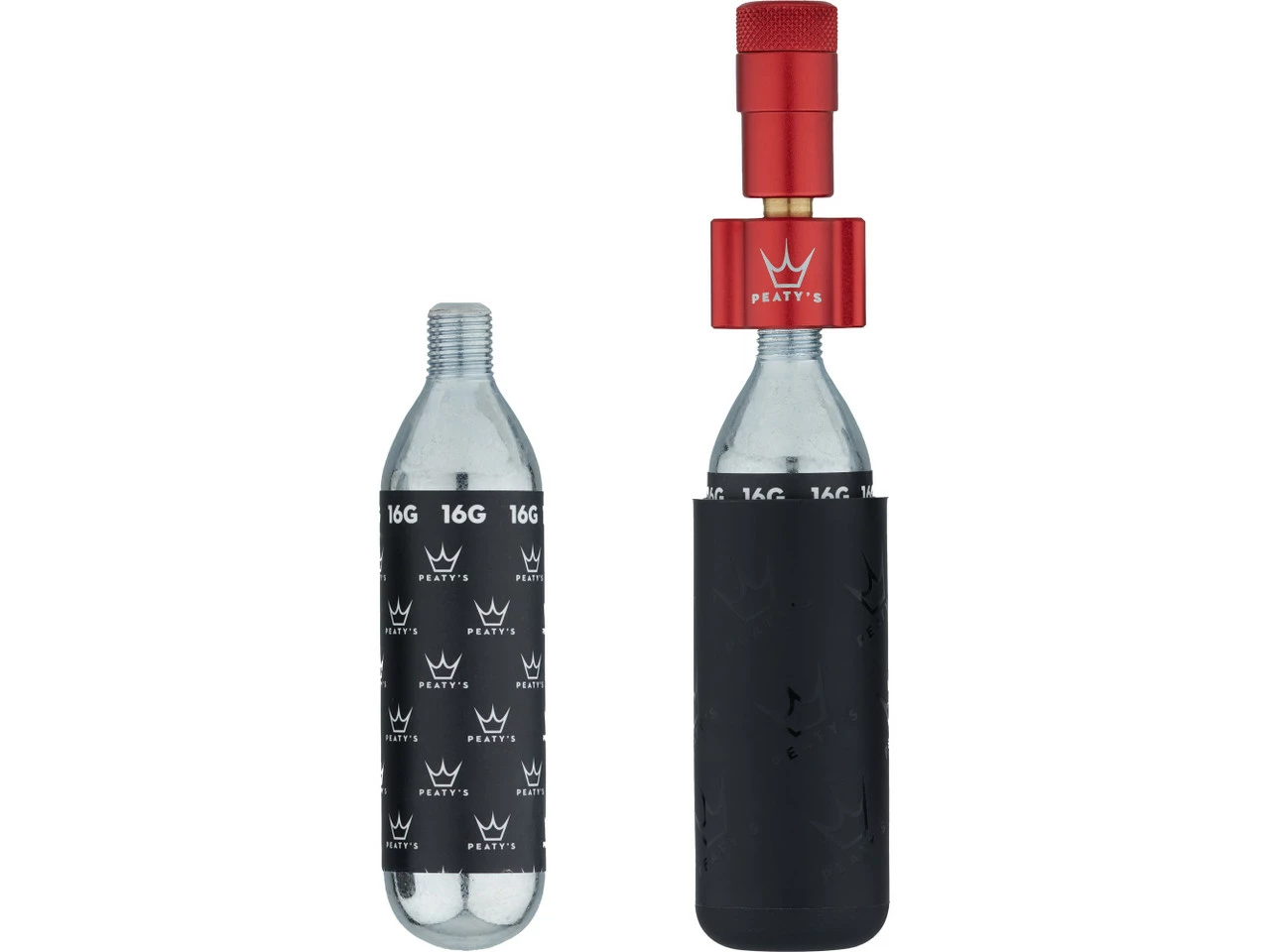 Peatys Bomba De Cartucho Holeshot CO2 Tyre Inflator Kit + Cartucho De 16 G 10 Peatys Bomba De Cartucho Holeshot CO2 Tyre Inflator Kit + Cartucho De 16 G - Imagen 10