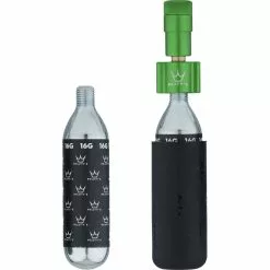 Peatys Bomba De Cartucho Holeshot CO2 Tyre Inflator Kit + Cartucho De 16 G 48 Peatys Bomba De Cartucho Holeshot CO2 Tyre Inflator Kit + Cartucho De 16 G -Tornillos & Material de montaje Tienda de ventas 463279