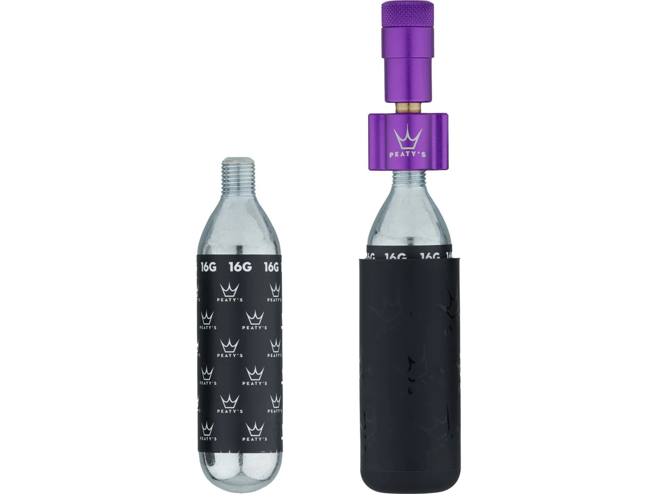 Peatys Bomba De Cartucho Holeshot CO2 Tyre Inflator Kit + Cartucho De 16 G 16 Peatys Bomba De Cartucho Holeshot CO2 Tyre Inflator Kit + Cartucho De 16 G - Imagen 16