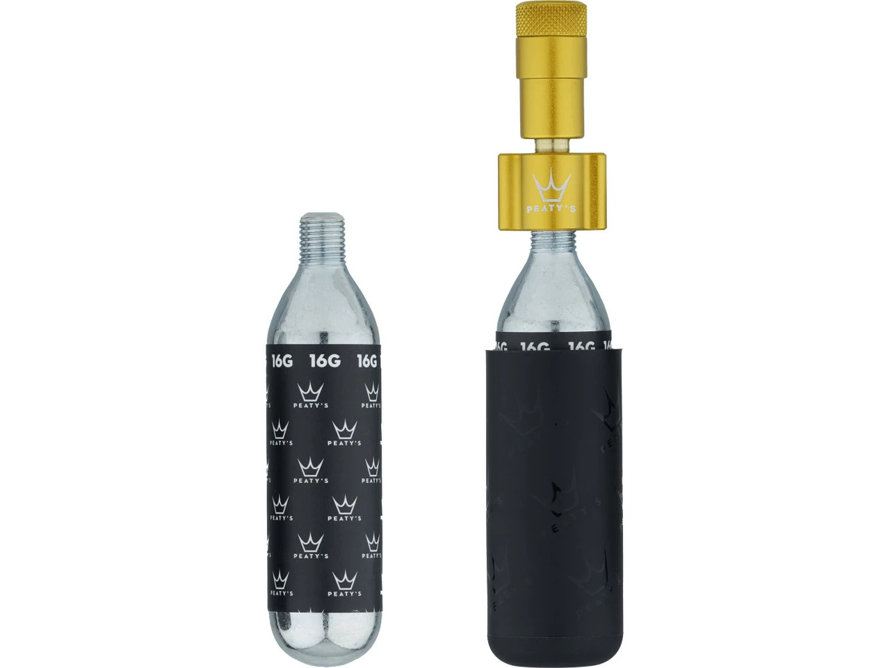 Peatys Bomba De Cartucho Holeshot CO2 Tyre Inflator Kit + Cartucho De 16 G 31 Peatys Bomba De Cartucho Holeshot CO2 Tyre Inflator Kit + Cartucho De 16 G - Imagen 31