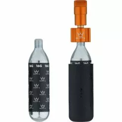 Peatys Bomba De Cartucho Holeshot CO2 Tyre Inflator Kit + Cartucho De 16 G 69 Peatys Bomba De Cartucho Holeshot CO2 Tyre Inflator Kit + Cartucho De 16 G -Tornillos & Material de montaje Tienda de ventas 463300
