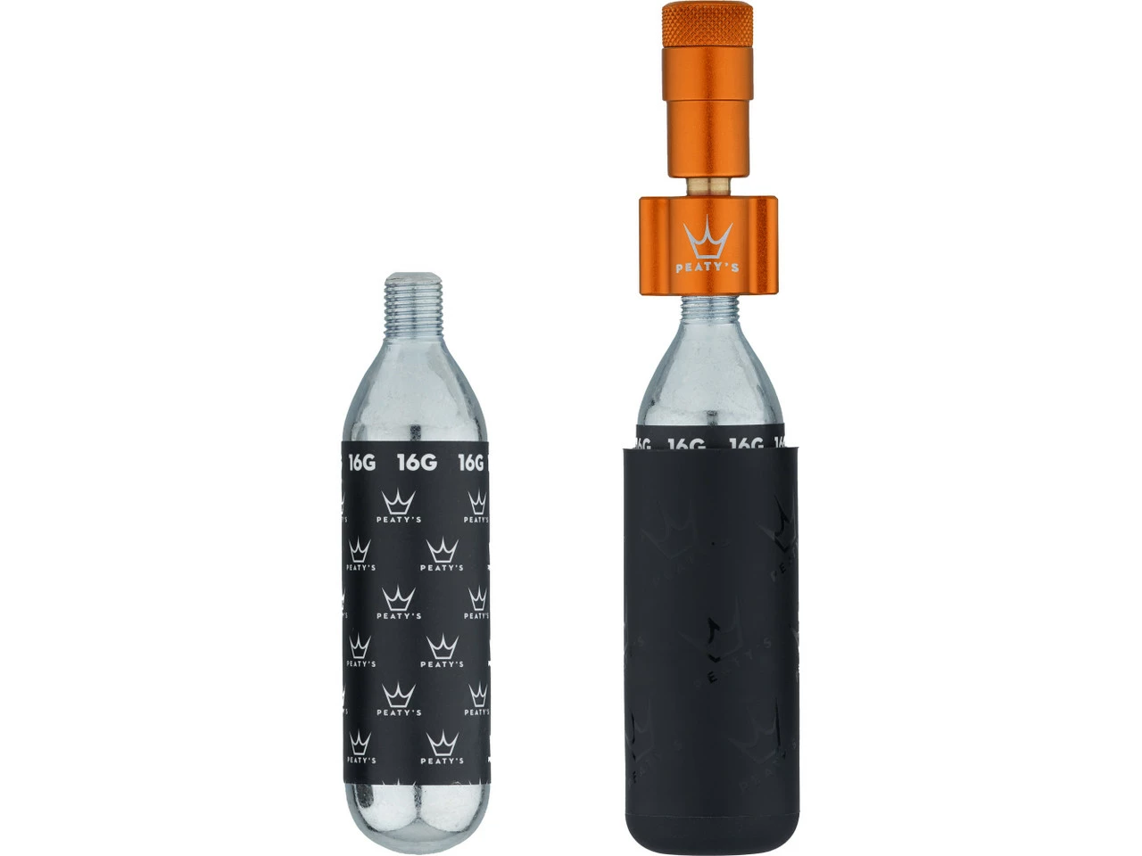 Peatys Bomba De Cartucho Holeshot CO2 Tyre Inflator Kit + Cartucho De 16 G 34 Peatys Bomba De Cartucho Holeshot CO2 Tyre Inflator Kit + Cartucho De 16 G - Imagen 34