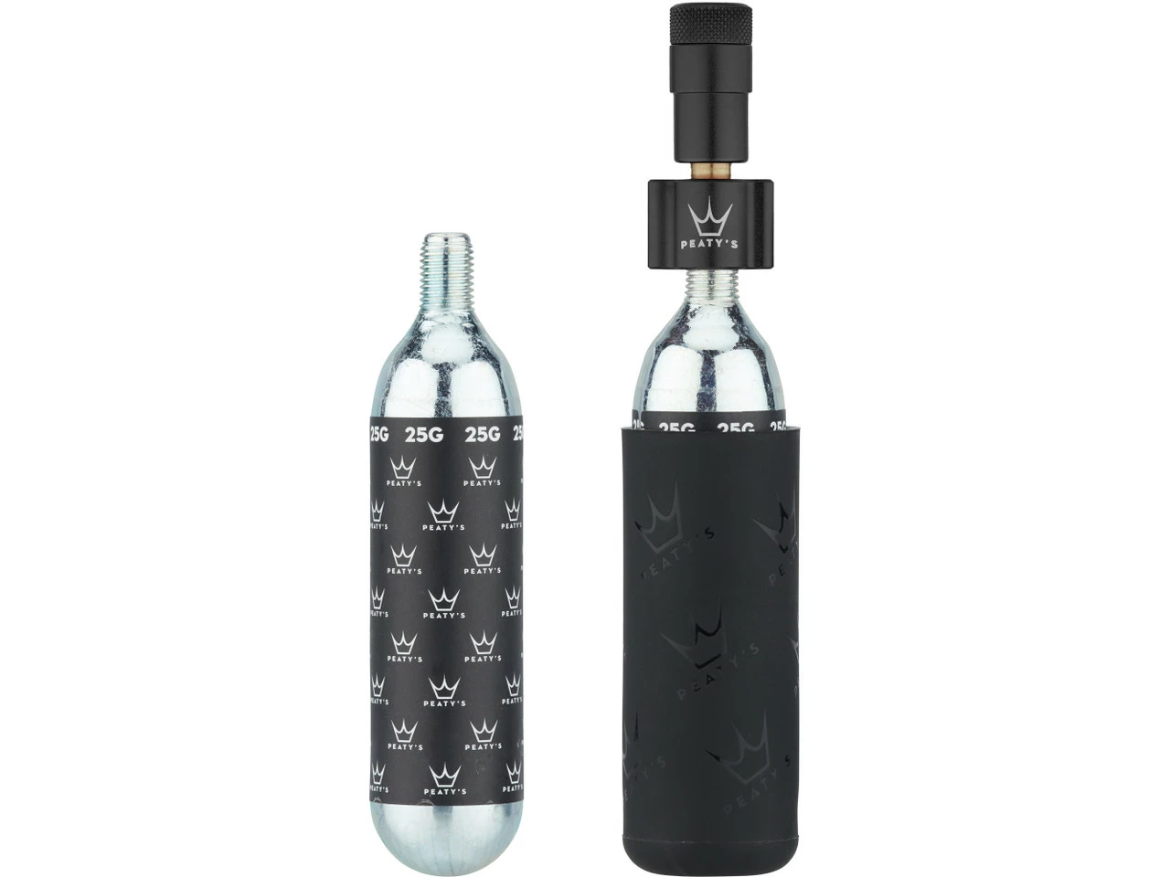 Peatys Bomba De Cartucho Holeshot CO2 Tyre Inflator Kit + Cartucho De 25 G 1 Peatys Bomba De Cartucho Holeshot CO2 Tyre Inflator Kit + Cartucho De 25 G