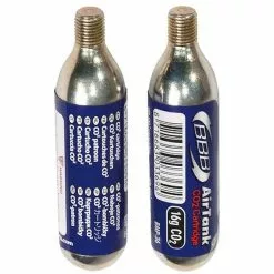 BBB Cartuchos CO2 De Repuesto AirTanks BMP-35 Con Rosca 16 G - 2 Piezas